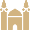 آیکون پرده برقی در مسجد